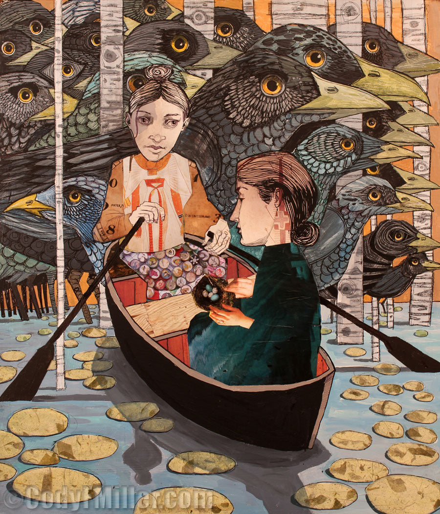 Ruth & Naomi Crossing the Jordan